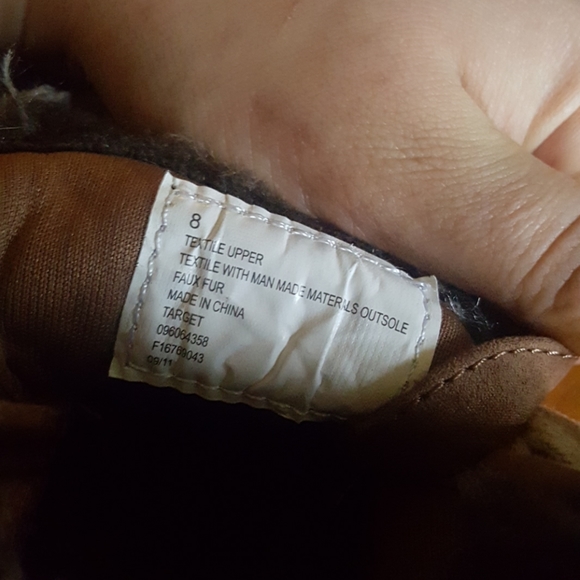 Mossimo Suade and Fur Boots - Picture 7 of 7